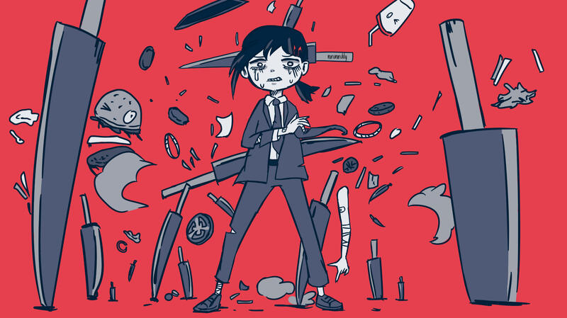 knife, knife, kobeni.