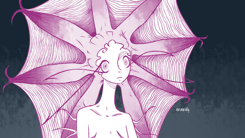 DOODLES - mandragora, raging sun